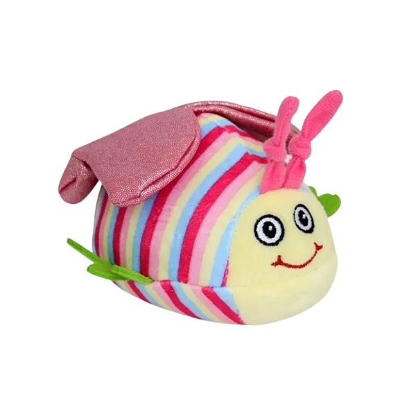 Brinquedo de Pelúcia Joaninha Colorida para Cães Tamanho N2