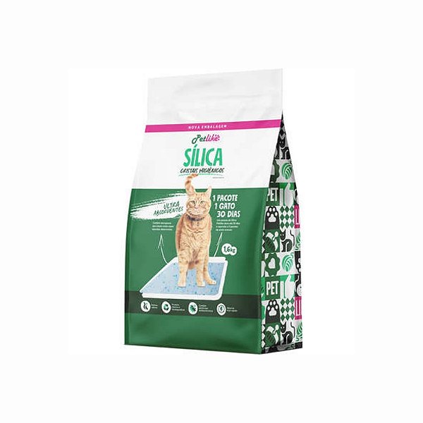 Areia Sílica Petlike Macro 1,6kg