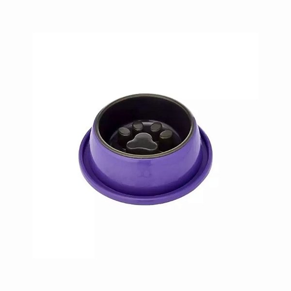 Comedouro Coma Melhor Grande 5x1 Lilás