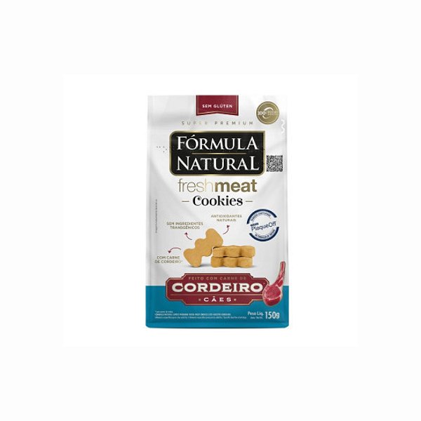 Cookie Fórmula Natural Fresh Meat para Cães Cordeiro 150g
