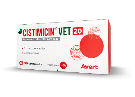 CISTIMICIN VET 20 COM 30 COMPRIMIDOS