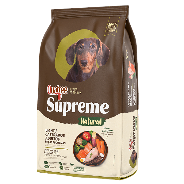 QUATREE SUPREME CAES LIGHT CASTRADO ADULTO RP 10,1KG