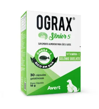 OGRAX SENIOR 5 COM 30 CAPSULAS