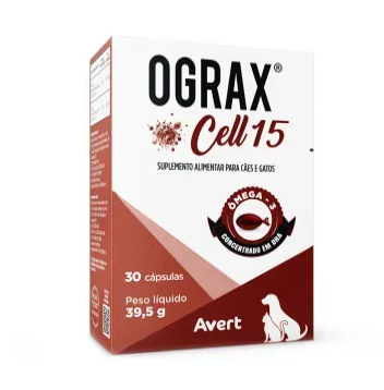 OGRAX CELL 15 COM 30 CAPSULAS