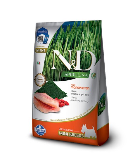 N/D SPIRULINA CAN ADULT MINI TILAPIA 7KG