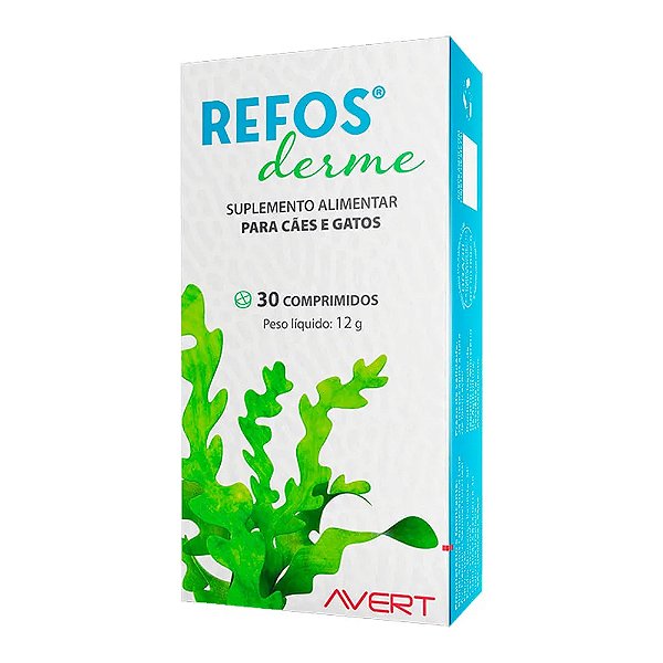Refos Derme 30 Avert 36g Suplemento para Cães 30 Comprimidos
