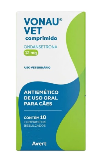 Vonau Vet 12mg 10 Comprimidos Antiemético para Cães e Gatos