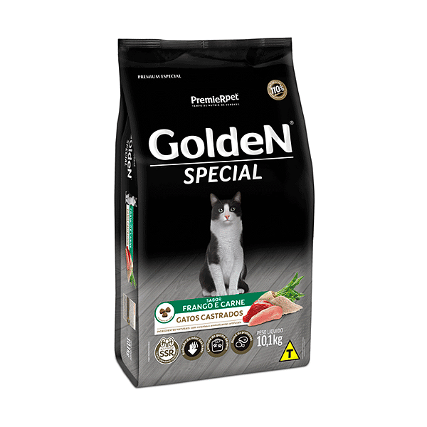 GOLDEN SPECIAL GATOS CASTRADOS 3KG