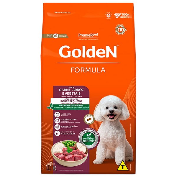 GOLDEN FORMULA CAO ADULTO CARNE MINI BITS 10,1KG