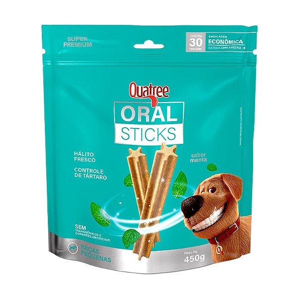 QUATREE SNACKS STICKS CAES RP 450GR