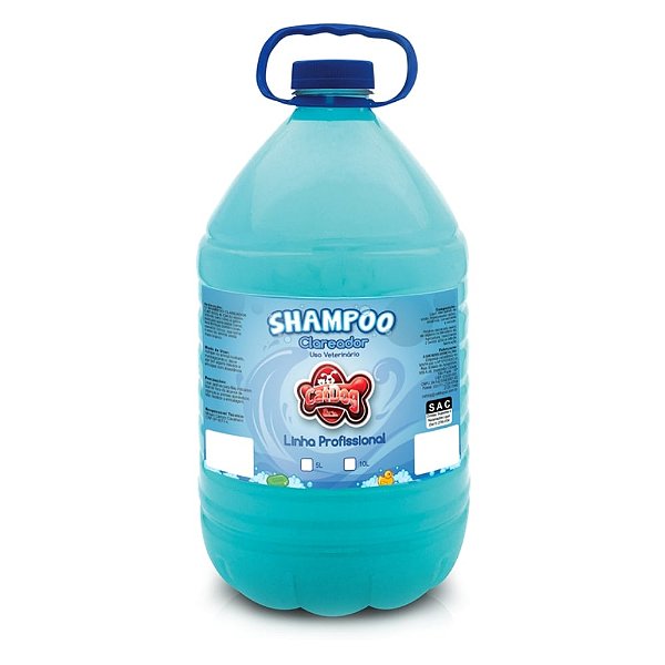 Shampoo Clareador CatDog para Cachorros e Gatos 5 Litros