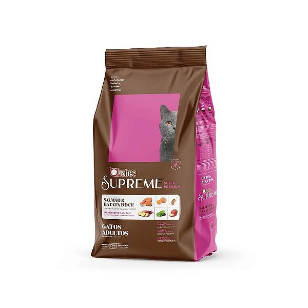 Ração Quatree Supreme Gatos Adultos Salmão 2,5kg