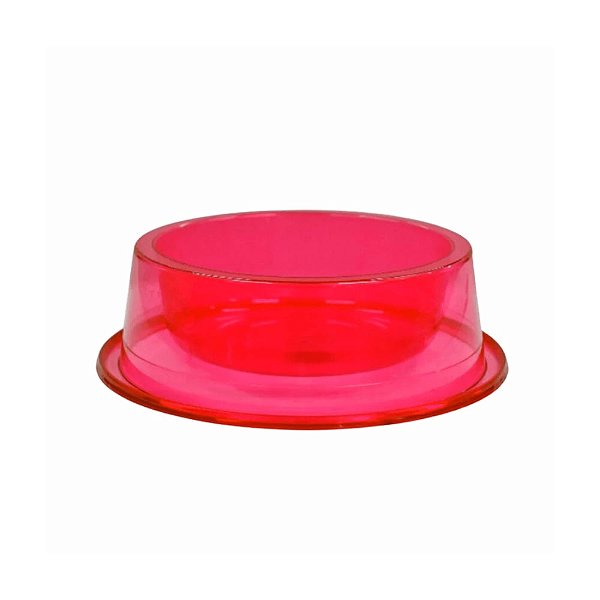 Comedouro para Cães e Gatos Antiformiga 1000ml Vermelho