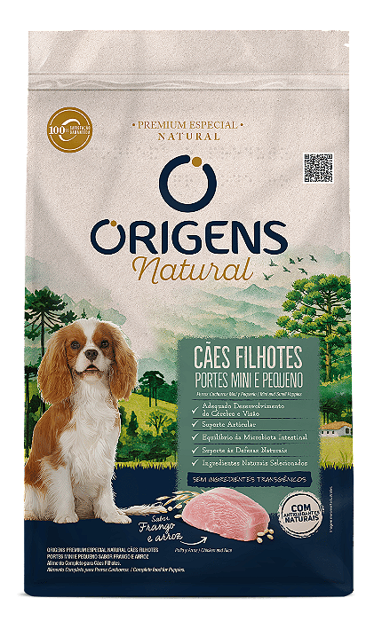 ORIGENS NATURAL CAO FILH MIN/PEQ FRANGO 10,1KG