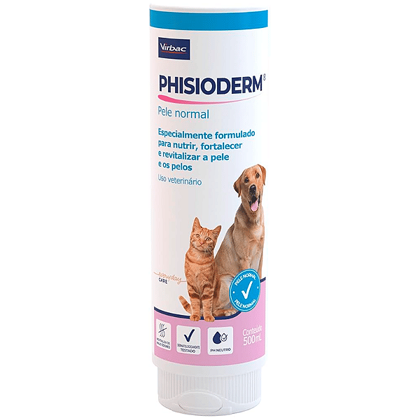 Phisioderm Shampoo Pele Normal 500ml
