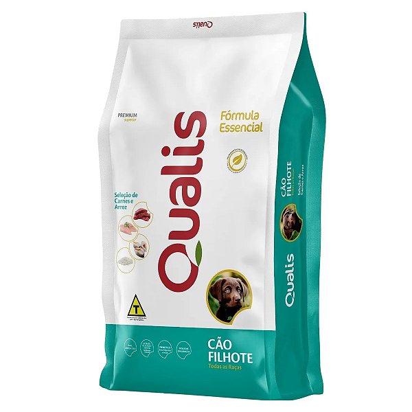 Ração Qualis Fórmula Essencial Cães Filhotes Todas as Raças 10,1kg
