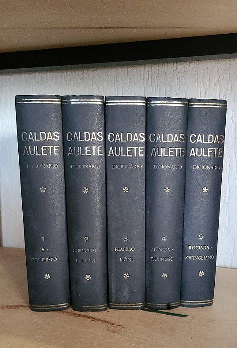 Caldas Aulete (5 volumes)