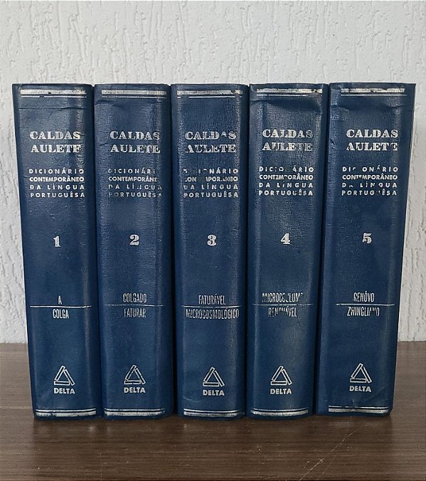 Caldas Aulete (5 volumes)