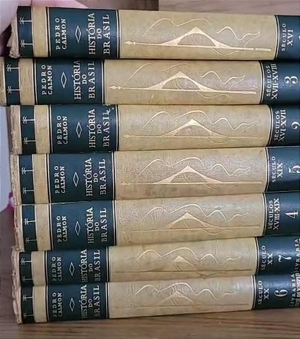 Pedro Calmon – História do Brasil (7 volumes)