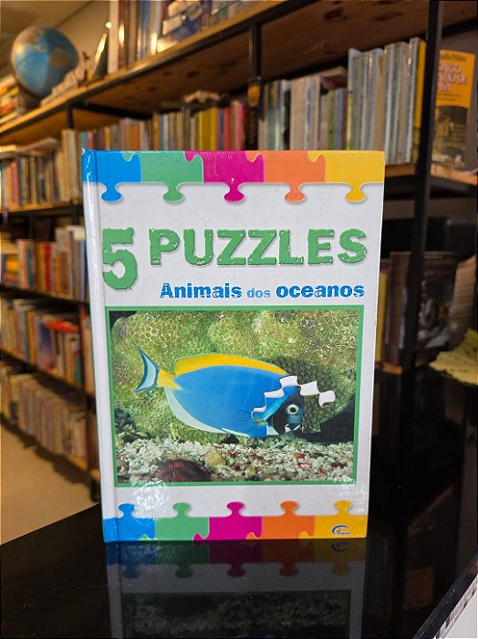 5 Puzzles Animais dos Oceanos