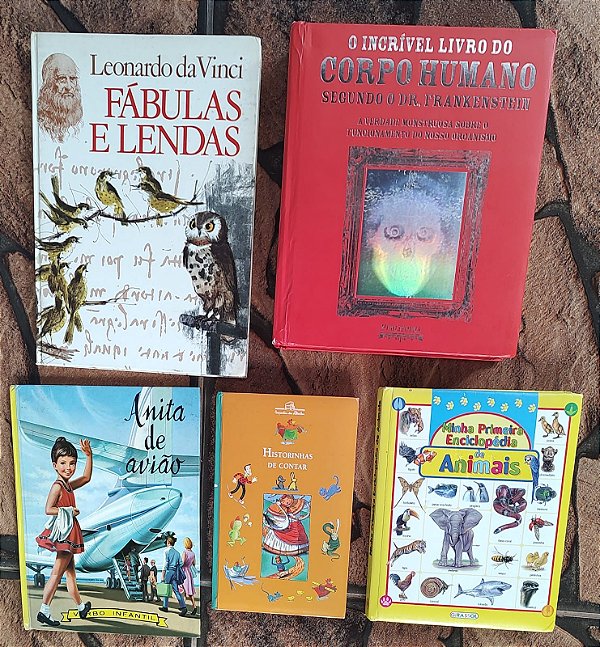 Lote de Livros Infantis
