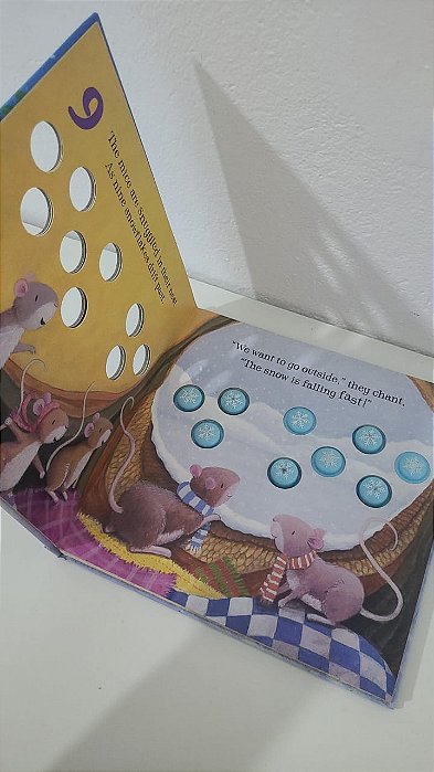 Ten Shiny Snow Flakes