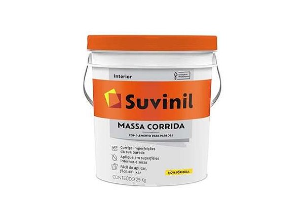 Massa Corrida PVA 25kg Suvinil