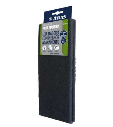 FIBRA ABRASIVA PARA MADEIRA 115X290MM ATLAS