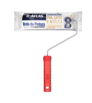 ROLO PINTURA ANTIRESPINGO ECON 10 MM X 15 CM ATLAS