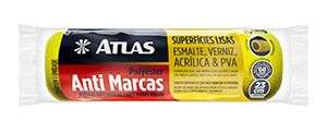 ROLO PINTURA POLIESTER 23 CM AMARELO ANTI MASCAS ATLAS