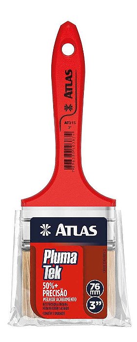 TRINCHA PLUMA TEK 8,0CM - 3" ATLAS