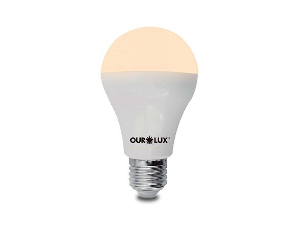 LAMPADA LED BULBO (C) 9W 3000K BIV OUROLUX CX