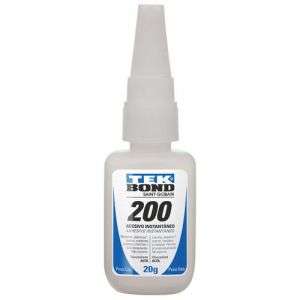 ADESIVO INSTANTANEO 200 20G TEKBOND BICO ANTIENTUPIMENTO