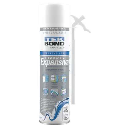 ESPUMA EXPANSIVA DE PU 480G/500ML TEKBOND