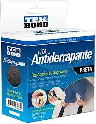 FITA ANTIDERRAPANTE TEKBOND 50MMX5M PRETA
