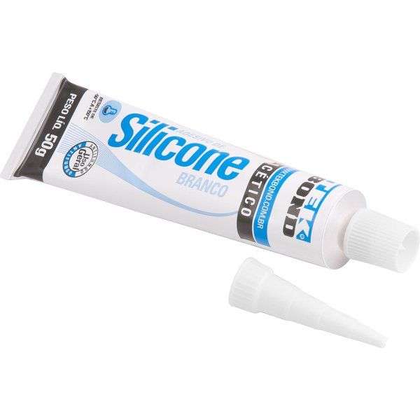 SILICONE ACETICO BRANCO 50G TEKBOND