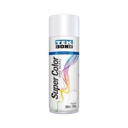 SPRAY TEKBOND BRANCO FOSCO USO GERAL 350 ML/250G