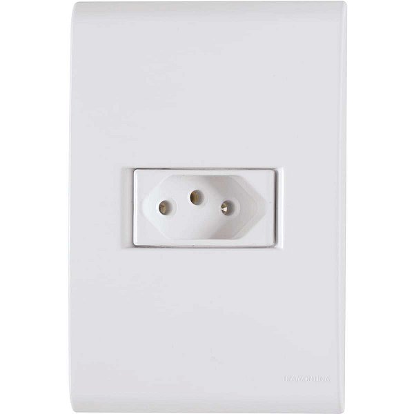 CJ LIZ 1TOMADA 2P+T 20A BR TRAMONTINA