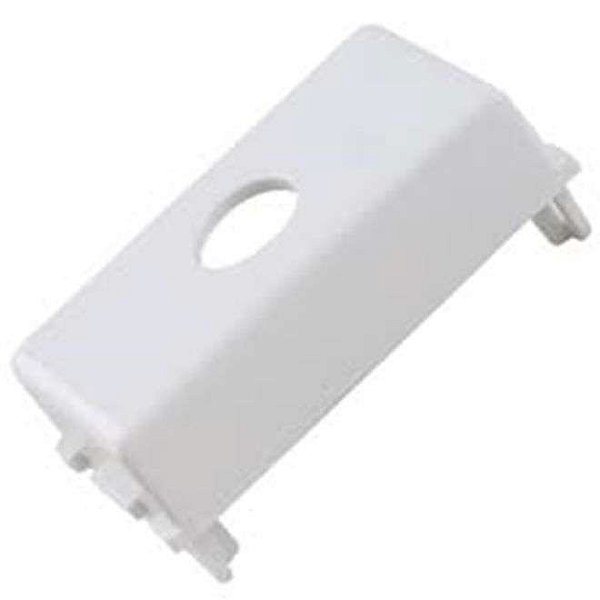 MODULO LIZ/LUX2 TAMPO FURO 9,5MM BRANCO