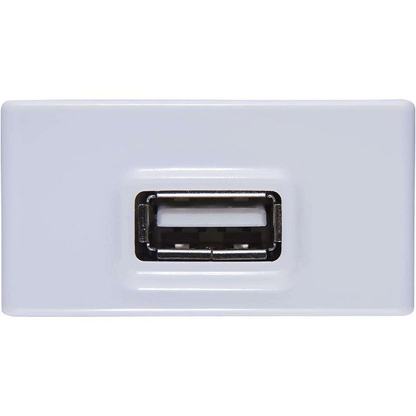 MODULO LIZ/LUX2 USB 1,5A BIVOLT BRANCO