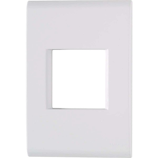 PLACA LIZ 4X2 2P JUNTOS BRANCO TRAMONTINA