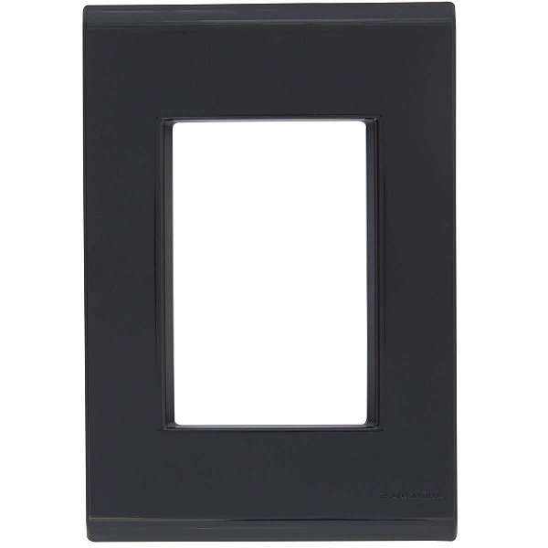 PLACA LIZ 4X2 3P JUNTOS GRAFITE TRAMONTINA