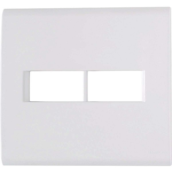 PLACA LIZ 4X4 2P LIZ BRANCO TRAMONTINA