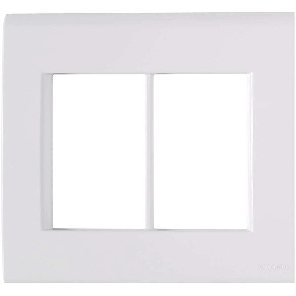 PLACA LIZ 4X4 6P BRANCO TRAMONTINA