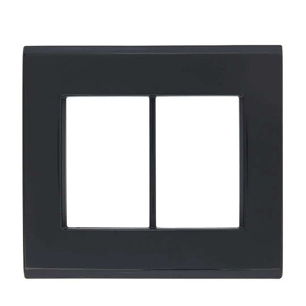 PLACA LIZ 4X4 6P GRAFITE TRAMONTINA