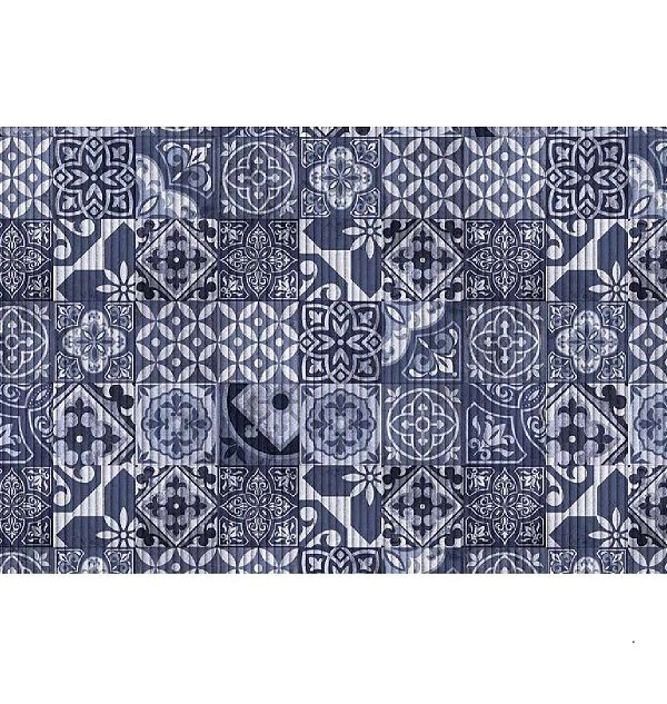 PASSADEIRA TROP. 43CM AZULEJO AZUL METRO KAPAZI