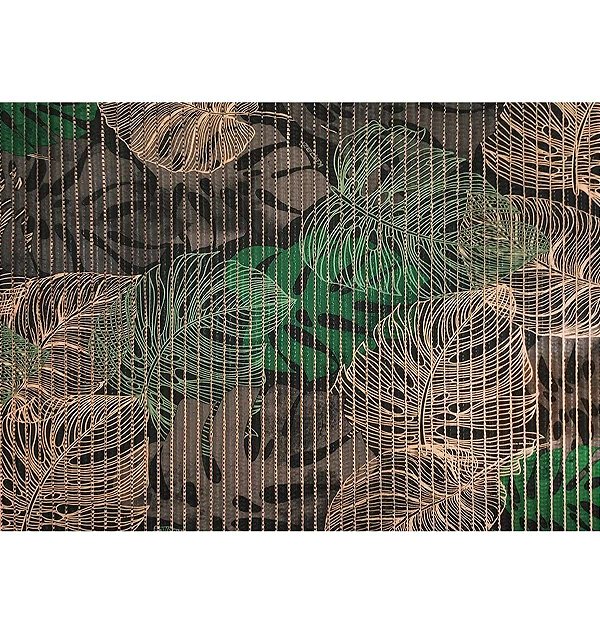 PASSADEIRA TROP. 43CM FOLHAGEM ESCURO METRO KAPAZI