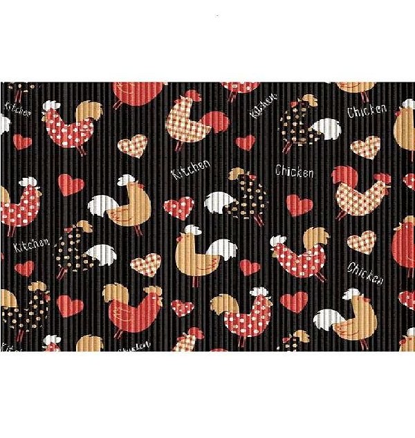 PASSADEIRA TROP. 43CM GALINHAS BLACK 2.0 METRO KAPAZI