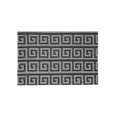 PASSADEIRA TROP. 43CM LABIRINTO PRETO METRO KAPAZI