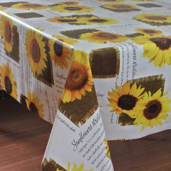 TOALHA MESA SUPER TERMICA SUNFLOWER 1,40M X METRO PLASTCO